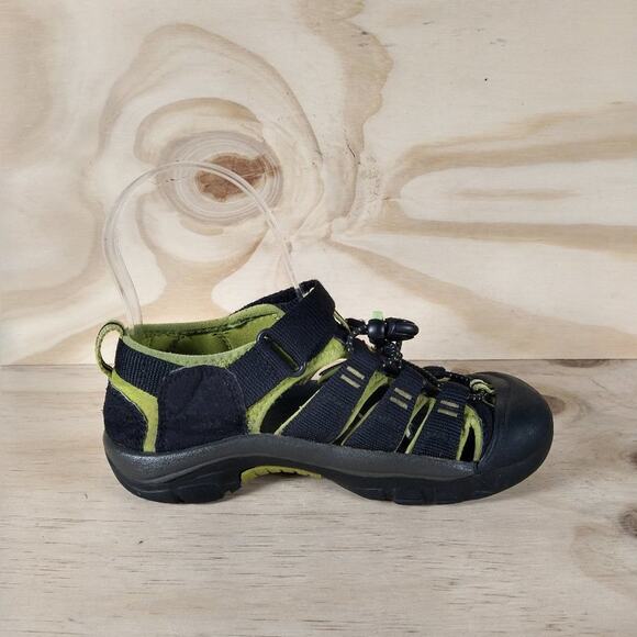 Keen - Newport H2 - Sandals Clogs - Black/Green -Kids Little Unisex - 1 -1009965 - Picture 5 of 9